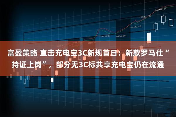 富盈策略 直击充电宝3C新规首日：新款罗马仕“持证上岗”，部分无3C标共享充电宝仍在流通