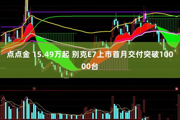 点点金 15.49万起 别克E7上市首月交付突破10000台